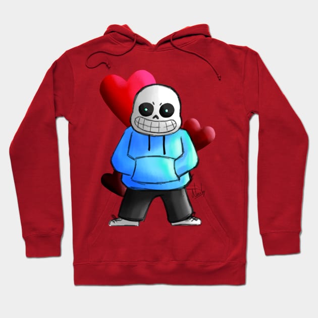 Sans Hoodie by Nessley_Art